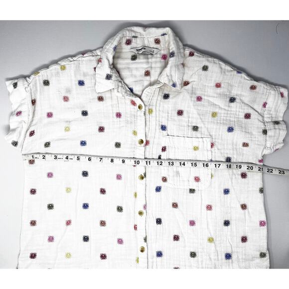 Sonoma Women's Button Down blouse size Small Pre-Owned in Good condition - Picture 4 of 8